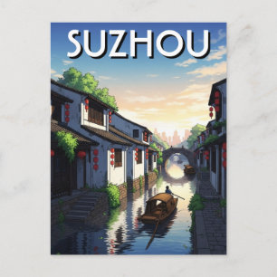 Suzhou China Travel Postcard