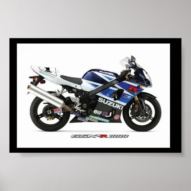 Suzuki GSX-R1000 Poster (Front)