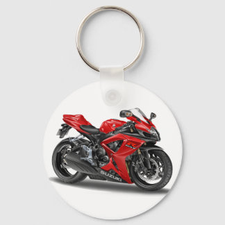 suzuki GSX-R600 Red Bike Key Ring