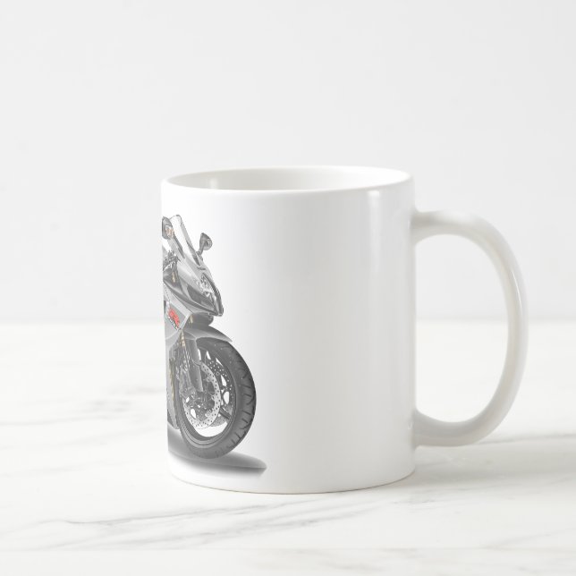 Suzuki GSX-R600 Silver Bike Coffee Mug (Right)