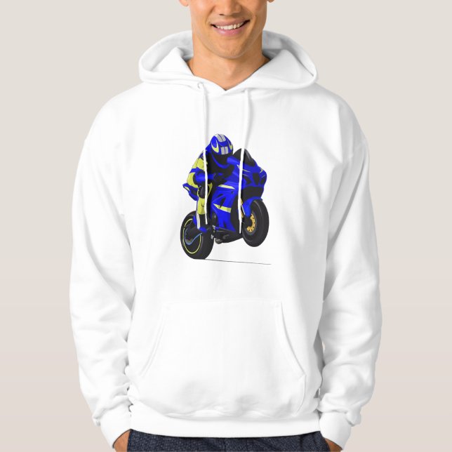 Suzuki GSX-R realistic style Hoodie (Front)