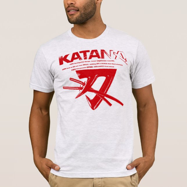 Suzuki Katana Logo Red T-Shirt (Front)