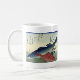 Suzuki & Kimmedai - Hiroshige's Japanese Fish Coffee Mug