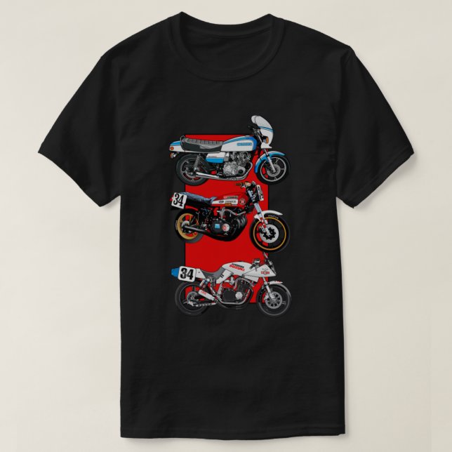 Suzuki Motorcycles Evolution of Species T-Shirt (Design Front)