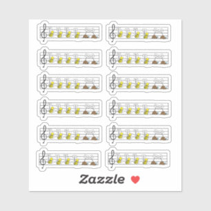 Suzuki Music Sticker Set