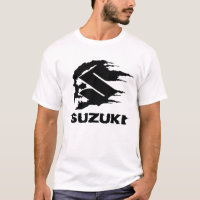 SUZUKI SKULL ON FIRE