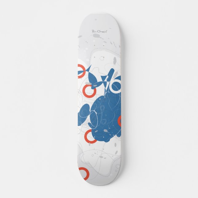 Suzukigo Abstract Skateboard (Front)
