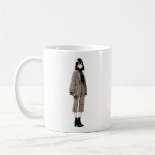 Suzuran hina coffee mug