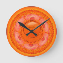 Svādhishthāna Chakra Clock Orange