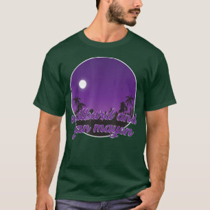 svalbard and jan mayen By night with Palms  T-Shirt