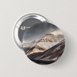 Svalbard Mountain 6 Cm Round Badge