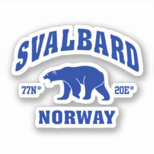 Svalbard Spitsbergen Artistic polar bear, Norway