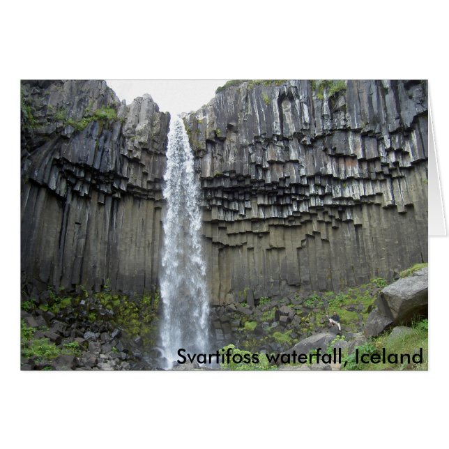 Svartifoss waterfall, Iceland (Front Horizontal)