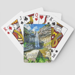 Svartifoss Waterfall, Iceland Playing Cards
