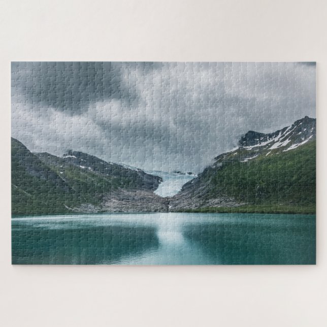 Svartisen Glacier Norway Jigsaw Puzzle (Horizontal)