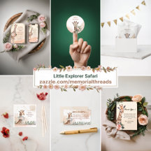 Little Explorer Safari Baby Shower Collection