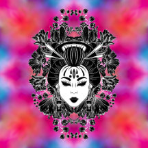 MULTICOLORED CELESTIAL JAPANESE GEISHA SPIRIT