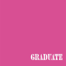 Modern Pink Graduation Collection