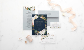 Put together your perfect day with custom invites and thank yous