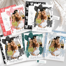 Coquette Bows Photo Graduation