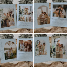 Silver Foil Holiday Cards