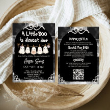A Little Boo Is Almost Due Baby Shower Collection