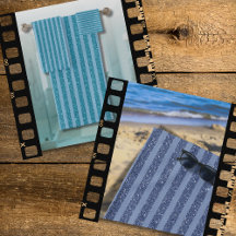 Muted Glitter Style Horizontal Striped