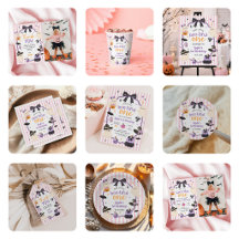Cute Ghost Halloween Birthday Party