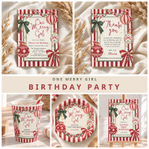 One Merry Girl Birthday Party