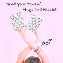 “XOXO” Hand Drawn Doodle Lettering