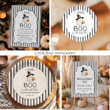 Little Boo Halloween Ghost Party