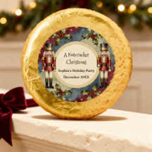 Christmas & Holiday Party Foil-Dipped Oreo Cookie 