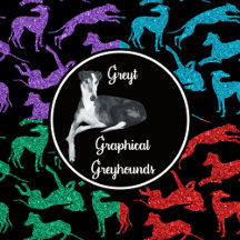 Greyt Gemstone Crystal Greyhounds
