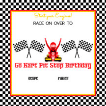 Go Kart Pit Stop Racing Party