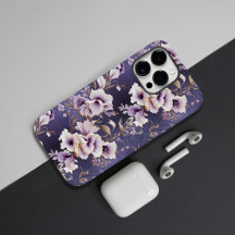 Elegant Floral Orchid iPhone Case