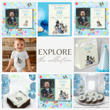 Blue Puppy 🩵🐶 First Birthday Collection 