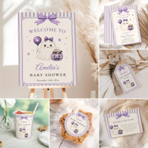 Purple Cute Ghost Halloween