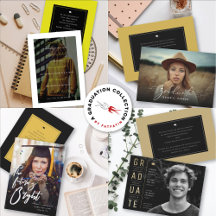 2026 MODERN PHOTO GRADUATION ANNOUNCEMENT CARDS