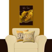 Yellow Wall and Home Decor 