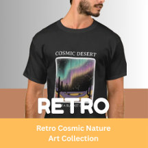Retro Cosmic Nature Art Collection