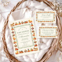 Whimsical Vintage Toy Baby Shower