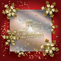 Merry Christmas and Happy New Year Winter Holiday 