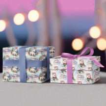 Personalized Children's Christmas Wrapping Paper
