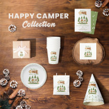 One Happy Camper Bear Birthday