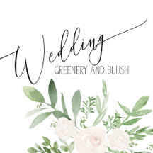 Wedding - Greenery and Blush White