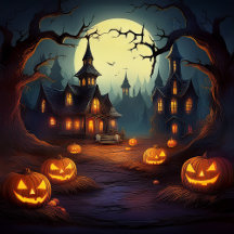 Silly Halloween party builder