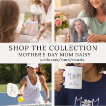 MOM Floral Daisy Mothers Day Gifts and Ideas