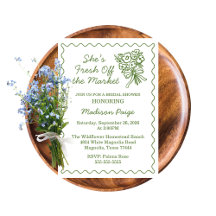 Fresh Off The Market Bridal Shower Collection