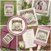 Easter Lily Vintage Style Party Supplies