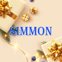 Simmon_Name T-Shirt